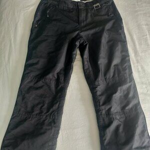 Snow Pants Waterproof and Insulated Women's Black